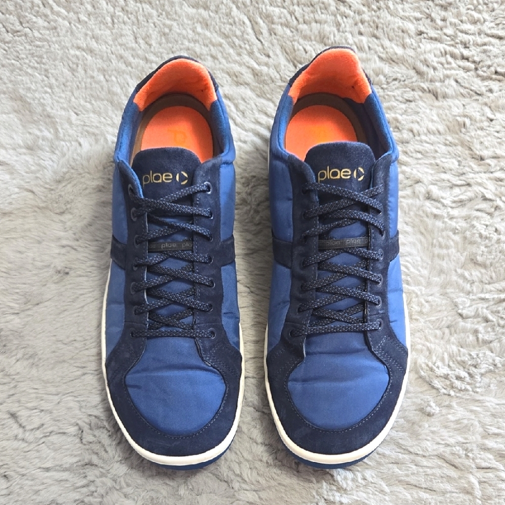 Plae Prospect denim navy color lace up Sneakers size 10